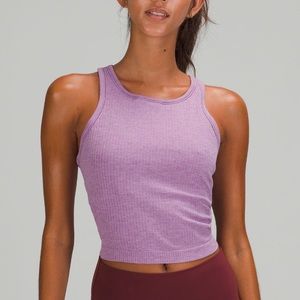NWT Lululemon Ebb to Street High Neck Tank